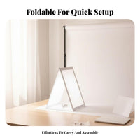 Foldable Glow Softener Lightweight Foldable Glow Softener Board Foldable Photo Reflector Quick Setup Photography Glow
