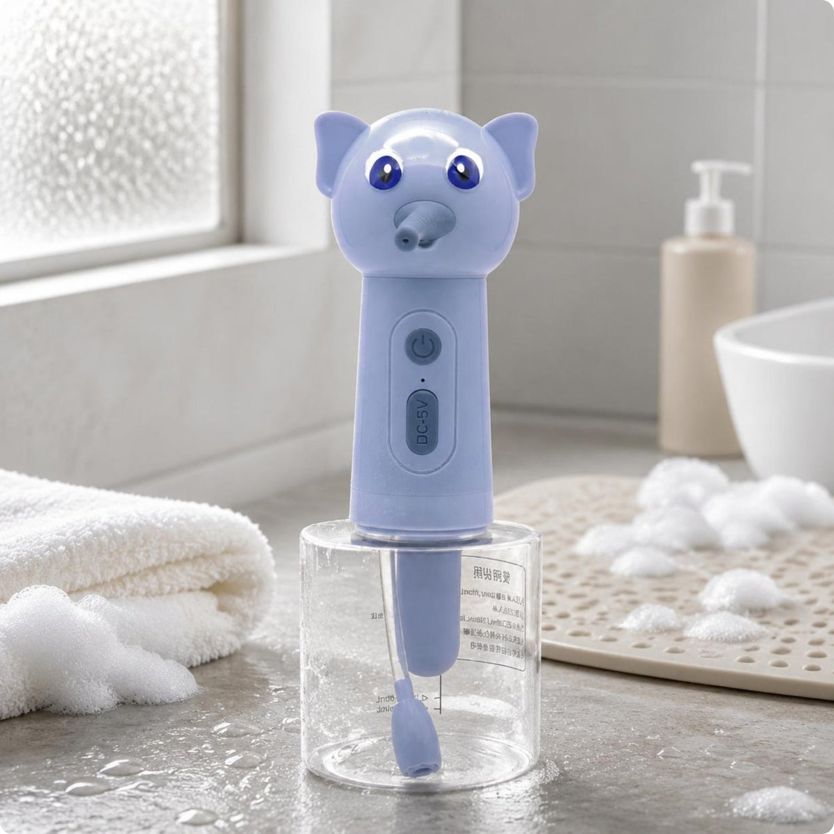 Feline Dog Bath Foamer Easy to Use Pet Shampoo Foam Creator Rechargeable