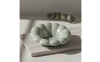 Terrazzo Finish Band Dish Light High-End Ceramic Jewelry Tray Elegant Design Ceramic Jewelry Plate for Women, Nightstand, Entryway, Washroom