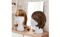 Foam Mannequin Head Pinnable Foam Hairpiece Stand Long-Lasting for Retailers