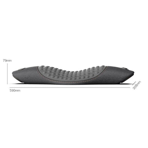 Waist Massage Cushion Heat Treatment Back Massager Cushion Ergonomic Design