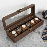 Watch Storage Box Vintage Design Watch Display Case Dustproof Perfect Gift for Women