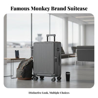 Front-Accessibleing Hardside Suitcase Long-Lasting Construction Wheeled Cabin