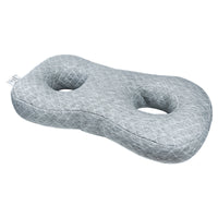 Ear-Hole Pillow Contoured Bedding Accessory Padded