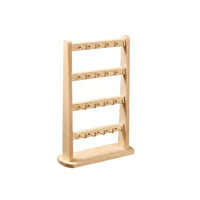 Bracelet Display Rack Gold Hooks Necklace Stand Open Frame