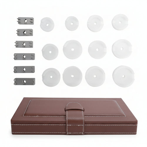18 Pieces Threaded Openings Upgraded Watch Case Opening Kit Watch Repair Kit for Watchmakers