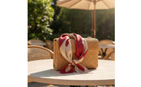 Small Square Scarf Sun Protection Square Scarf Silky Neckerchief Lightweight Printed Neckerchief Versatile Styling for Women