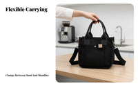 Multi-Pocket Utility Bag Multiple Carrying choices Shoulder Purse for Work, Moms