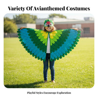 avian feather cape ignites creativity creature Costume Easy to Wear for celebration gathering
