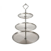 Three-Tier Dessert Stand Long-Lasting Cupcake Display Stand Rust