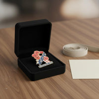 Memorial Day Badge Commemorative Holiday Accessory Enamel