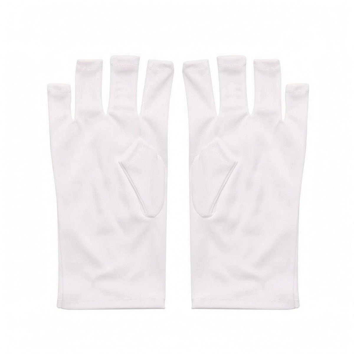 Fingerless Manicure Gloves Exposed Fingertips Handwear Breathable