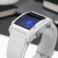 Double Display Watch Fashionable Design Double Display Wristwatch Analog Digital Watch Multi-Function Perfect Gift for Teens