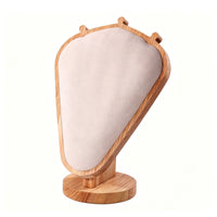 Pendant Display Stand Tabletop Wood Pendant Holder Visible