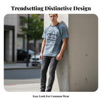 Men's Loose Fit Vintage Short Sleeve Everyday T-shirts