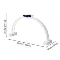 Crescent Desk Lamp Adjustable Color Temperature Crescent Lamp Manicure Light Wireless Controller Control LED for Manicurists