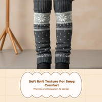 Stylish Knit Leg Warmers, Women, Warm, Winter