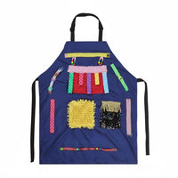 Fidget Apron Textural Sensory Play Apron Soft Material Care Item