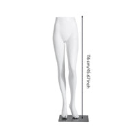 Pants Display Mannequin Clothing Showcase Lower Body Mannequin Store Fixture for Shop Window