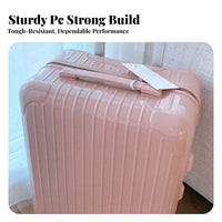 Hardside Luggage Combination Lock Suitcase Organized Interior for Women