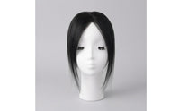 Natural-Looking Human Hair Crown Topper Concealed Base Clip-in Hair Topper Fuller Appearance Crown Hairpiece Lightweight