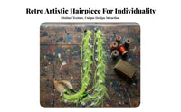 Colorful Hair Rope with Feather Tribal Design Bohemian Dreadlock Accessory Boho Hair Wrap Retro Dreadlock Accessory for Holidays