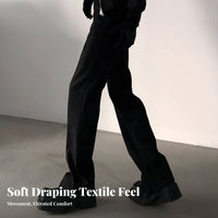 Split-Hem Trousers Extra Long Length Costume Clothing for Cosplay Events