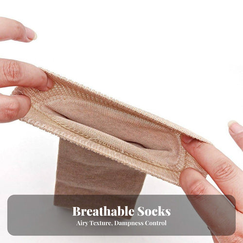 5 Pieces All-Season Wear Below Knee Amputee Sock Skin-Friendly Cotton Prosthetic Sock Sweat Absorbing for Amputees