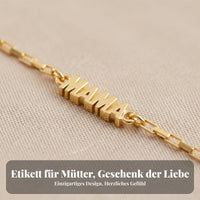 Personalized Letter Ornament Mother's Day Gift Customizable Pendant Bracelet
