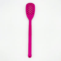 Back Massage Silicone Massage Board Neck Massage Body Massager Scraping Tool Handled Paddle Ribbed Grip Suitable for Personal Care Daily Use