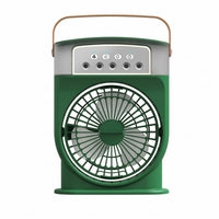 Desktop Humidifying Fan Sleep Mode Desk Mist Fan Detachable