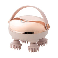 Scalp Massager with Silicone Heads Waterproof Electric Scalp Massager Compact