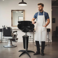 Adjustable Shampoo Bowl Professional Look Salon Hair Washing Station Lightweight Portable Hair Wash Sink for Barbers