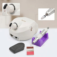 Nail Drill with Foot Pedal Professional Electric Nail Drill Machine Appliance Rotary Easy to Use for Beauty Students, Salons