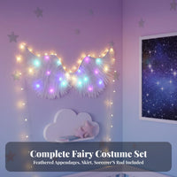light-emitting flying creature appendages Glowing Effect illuminated accessory Colorful Lights for Girls, Kids