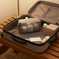 Transparent PVC Makeup Bag Easy to Clean Transparent PVC Travel Pouch for Trip