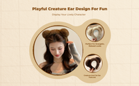 Women's Plush Teddy Headband Elastic Comfortable Decorative