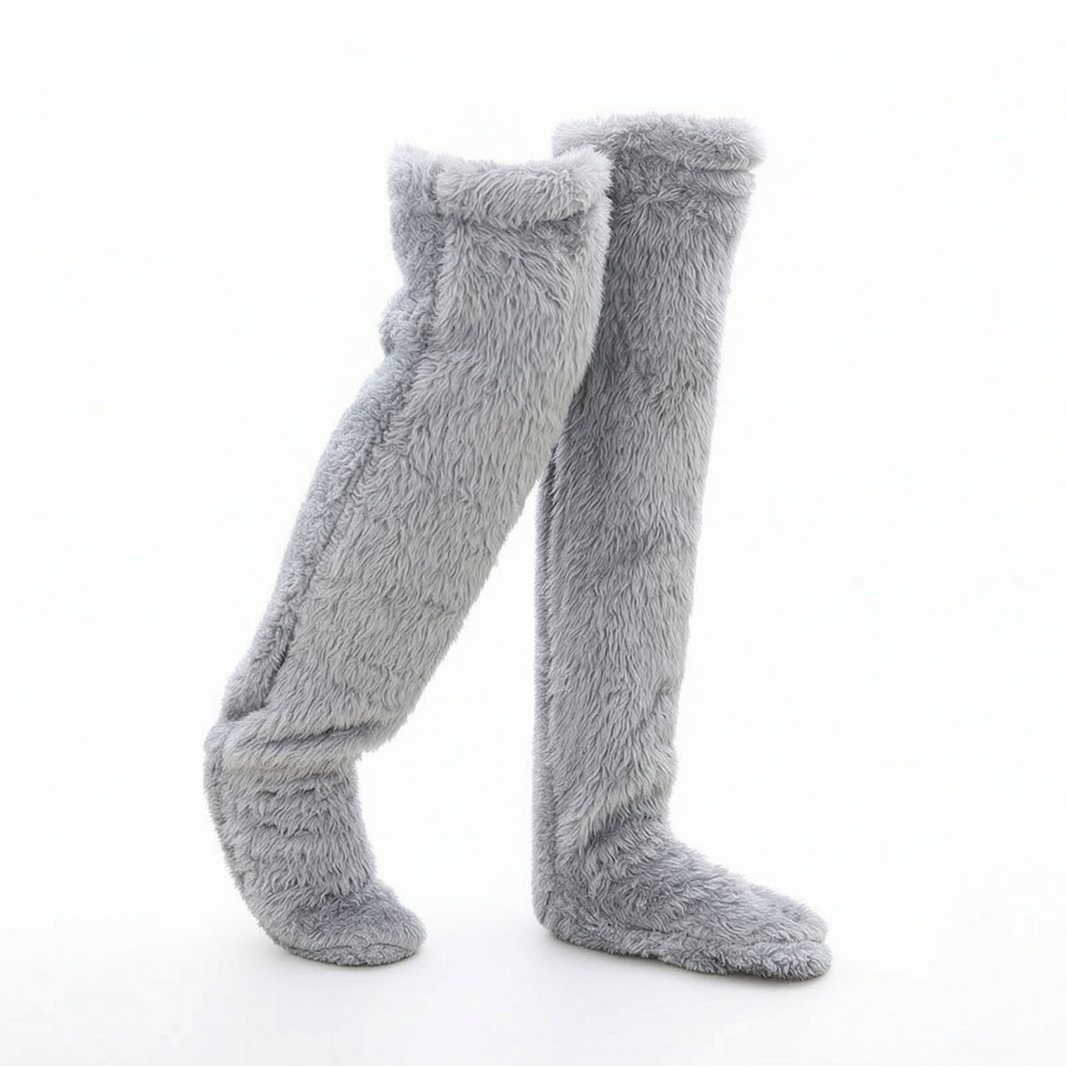 Fuzzy Socks Soft Leg Warmers Stretchy for Sleeping, Women