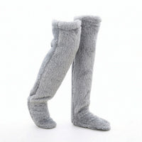 Fuzzy Socks Soft Leg Warmers Stretchy for Sleeping, Women