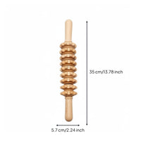 5 Pieces Wooden Massage Roller Set Skin Firming Body Sculpting Wood Tools