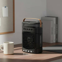 Desktop Misting Fan Rechargeable Personal Cooling Fan Auto-Deactivate Timer