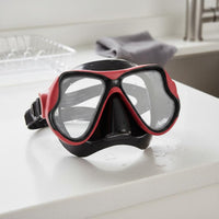 Tempered Glass Snorkel Set Easy Breathing Anti-Fog Diving Mask for Snorkeling
