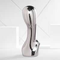 Plastic Mannequin Head Versatile Display Head Even Surface for Shop Window