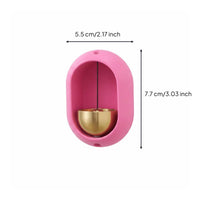 Japanese Design Wind Bell Clear and Healing Sound Brass Entry Chime for Entryway