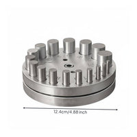 17 Hole Disc Set Multi-Size Jewelry Circle Punch Tool Long-Lasting