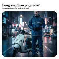 Reflective Rain Suit Windproof High Visibility Rain Jacket and Pants Breathable