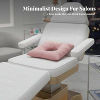 Massage Headrest for Bed Mattress Face Down Pillow for Table, Breathable Cushion with Hole for Beauty Salon Spa