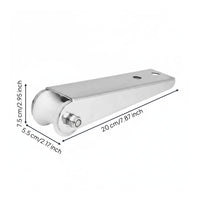 316 Stainless Anchor Roller Easy Install Stainless Steel Anchor Bracket Smooth for Saltwater