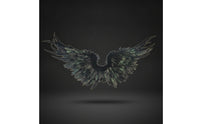 Costume Wing Prop with Shoulder Straps Large Feathered Appendages with Shoulder Straps Ready-to-Wear for Artists, Photo Shoots