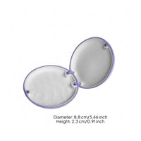 Clamshell Retainer Case Textured Tray Orthodontic Storage Box Hard Shell